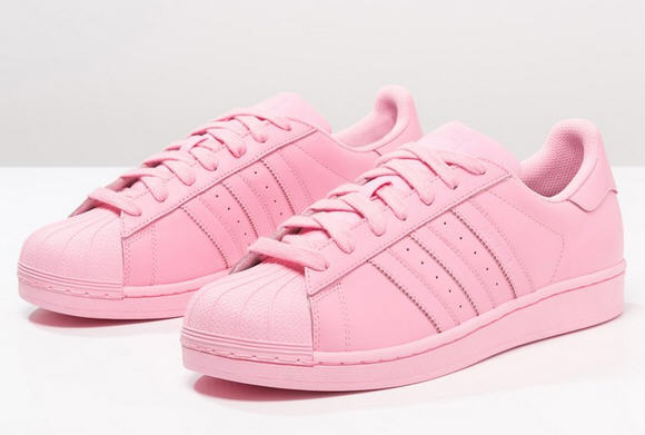 adidas superstar femme rose blanc