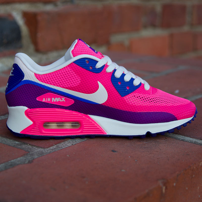 air max bleu rose