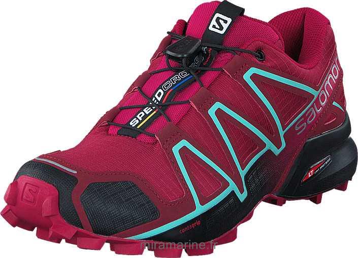 Un rétro pour le chaussure salomon sans lacet Rose daadd.fr