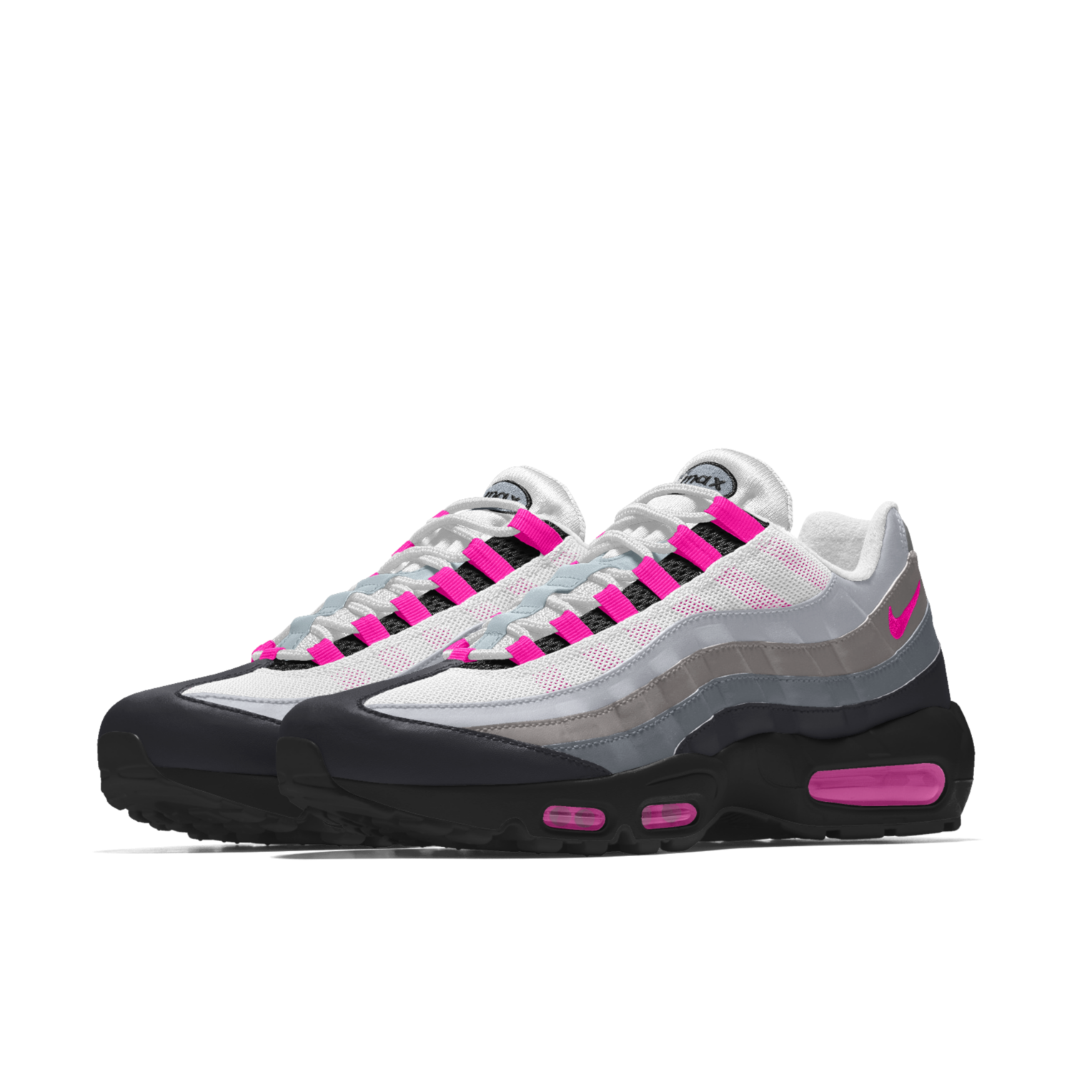 nike femme rose et noir